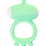 Виброкольцо на пенис A-Toys by TOYFA Fowd, силикон, зеленое,  2,6 см