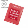 Презервативы Sagami, xtreme, feel long, латекс, 19 см, 5,2 см, 1 шт.