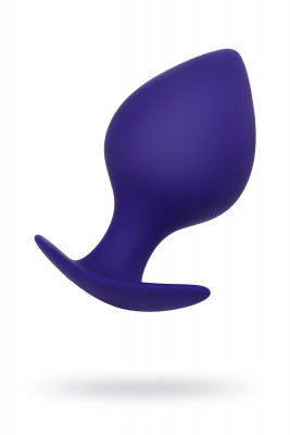Анальная втулка ToDo by Toyfa Glob, силикон, фиолетовый, 10 см,  4,5 см