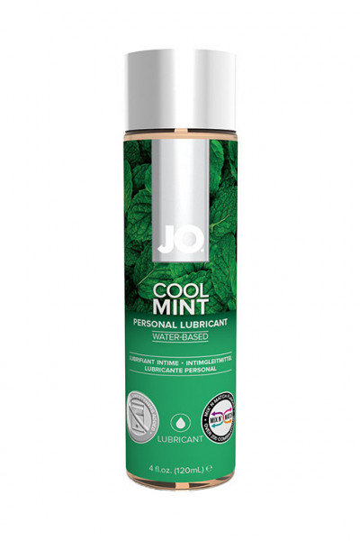 Вкусовой лубрикант "Мята" / JO Flavored Cool Mint H2O 4 oz - 120 мл.