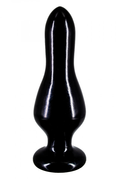 ПЛАГ-МАССАЖЕР ДЛЯ ПРОСТАТЫ BLACK MAGNUM 15 В ЛАМИНАТЕ L 160 мм, D 57,8 мм, цвет чёрный арт. 421500