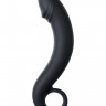 Анальный стимулятор TOYFA POPO Pleasure Dorado, водонепроницаемый, силикон, черный, 18 см,  3,5 см