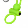 Эрекционное кольцо на пенис A-Toys by TOYFA Flik, силикон, зеленый, 9,1 см,  3,1 см