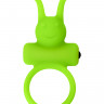 Эрекционное кольцо на пенис A-Toys by TOYFA Flik, силикон, зеленый, 9,1 см,  3,1 см