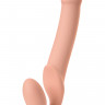 Безремневой нереалистичный страпон Strap-on-me, XL, силикон, телесный, 25,5 см