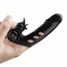 Насадка на палец с вибрацией L рабочей части 86 мм D 28 мм, 10 режимов вибрации арт. BI-014859