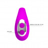 Вибромассажёр MABEL, L 55 мм, D 23x19x18 мм, 7 режимов вибрации, цвет фиолетовый арт. BI-014449
