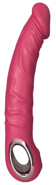 Силиконовый вибратор розовый SW3020Pink