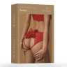 Трусики красные с доступом и бантом сзади (Easy to love). арт.6847l/xl