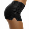 Мини-юбка LUCIANA из материала Wetlook , черное, L