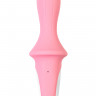 Нереалистичный вибратор Satisfyer Air Pump Booty 5, силикон, розовый, 15 см.