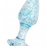 Анальная втулка TOYFA, акрил, голубой, 8 см,  2,8 см