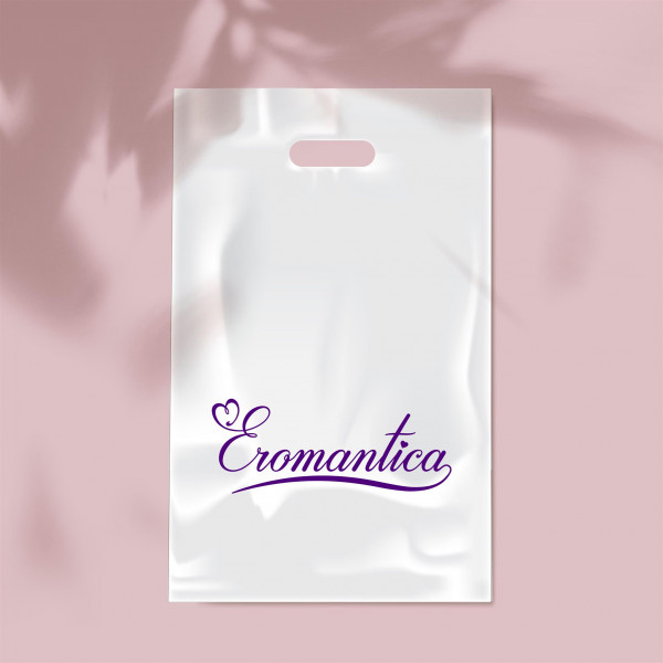 Пакет Eromantica белый, 15*27, упаковка 100 шт