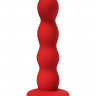 Анальный фаллоимитатор ToDo by Toyfa Favorite, силикон, красный, 13 см,  2,8 см