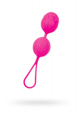 Вагинальные шарики TOYFA  A-Toys Flov, силикон, розовый, 15  см без упаковки