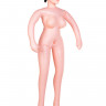 Кукла надувная Dolls-X by TOYF Nurse Emilia, реалистичная голова,брюнетка, с двумя отверстиями