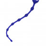 Анальная цепочка ToDo by Toyfa Froggy, силикон, синяя, 27,4 см,  1,4 см