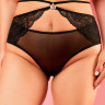 Черные трусики в размере Queen-Size.арт.AME-6054BLK-Q