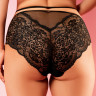Черные трусики в размере Queen-Size.арт.AME-6054BLK-Q