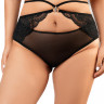 Черные трусики в размере Queen-Size.арт.AME-6054BLK-Q