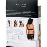 Комплект Glossy Brianna из материала Wetlook, черный, S