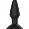 Анальная вибровтулка Magic Motion Equinox, силикон, черная, 8,8 см