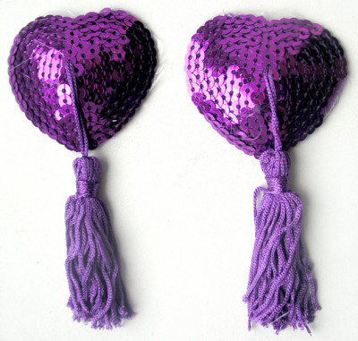 Пэстисы цвет фиолетовый, (текстиль) арт. mlf-90004-5