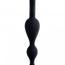Анальная втулка POPO Pleasure by TOYFA Aquilae, водонепроницаемая, силикон, черная, 18 см,  3 см