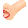 Мастурбатор реалистичный  TOYFA Juicy Pussy Juicy Lips, рот, TPR, телесный, 12,6 см
