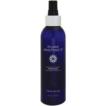 Pure Instinct Pheromone Body Spray True Blue, 177 мл. Парфюмерная вода с феромонами арт.39409