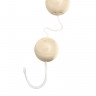 Вагинальные шарики Dream Toys, ABS пластик, белый, 3,5 см
