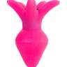 Анальная пробка + стимулятор клитора Love to Love Tutti Frutti, силикон, розовый, 8,5 см.