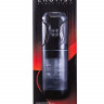 Мастурбатор Erotist Black Vortex с фрикциями, вибрацией и вакуумной стимуляцией, TPE, черный, 28,7см
