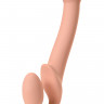 Безремневой нереалистичный страпон Strap-on-me, M, силикон, телесный, 24,5 см