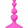 Анальная втулка ToDo by Toyfa Loverty, силикон, розовая, 8 см,  2,3 см