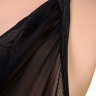 Платье Candy Girl Coco с открытой спиной, черное, OS