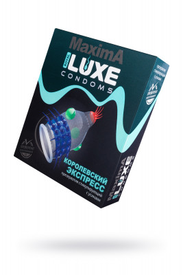Презервативы Luxe, maxima, «Королевский экспресс», 18 см, 5,2 см, 1 шт.