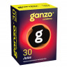 ПРЕЗЕРВАТИВЫ GANZO JUICE № 30 BLACK EDITION (Ароматизированные: ваниль, ежевика, тутти-фрутти)