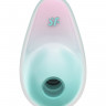 Вакуумный стимулятор клитора Satisfyer Pixie Dust, силикон, зеленый, 9,4 см
