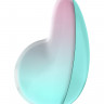 Вакуумный стимулятор клитора Satisfyer Pixie Dust, силикон, зеленый, 9,4 см