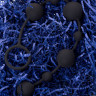 Анальная цепочка Toyfa A-toys Coron, силикон, черный, 35,9см