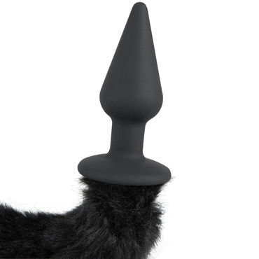 Bad Kitty Plug With Cat Tail, черная арт.24342
