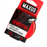 Презервативы Maxus, ультратонкие, латекс, железный кейс, 18 см, 5,2 см, 3 шт.