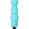 Анальная вибровтулка ToDo by Toyfa Bland, силикон, голубая, 12 см,  2,8 см