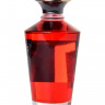 Масло для массажа Shunga Blazing Cherry, разогревающее, вишня, 100 мл