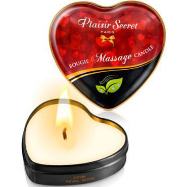 Plaisirs Secrets Massage Candle Heart Nature, 35мл арт.60607